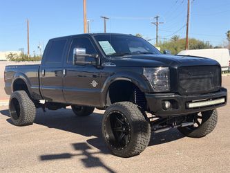 2015 Ford F-250 Super Duty Platinum LIFTED DIESEL TRUCK 4WD CUSTOM