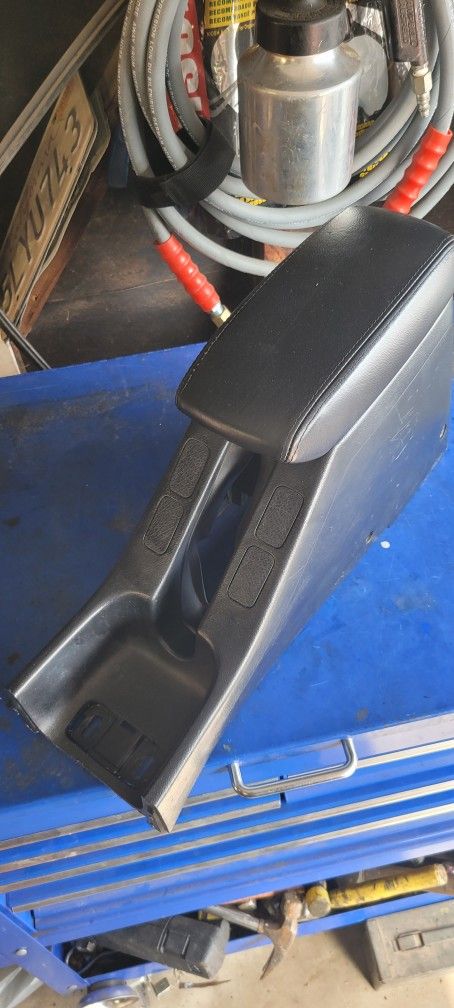 2000 Gsr Leather Arm Rest Black Acura Integra 