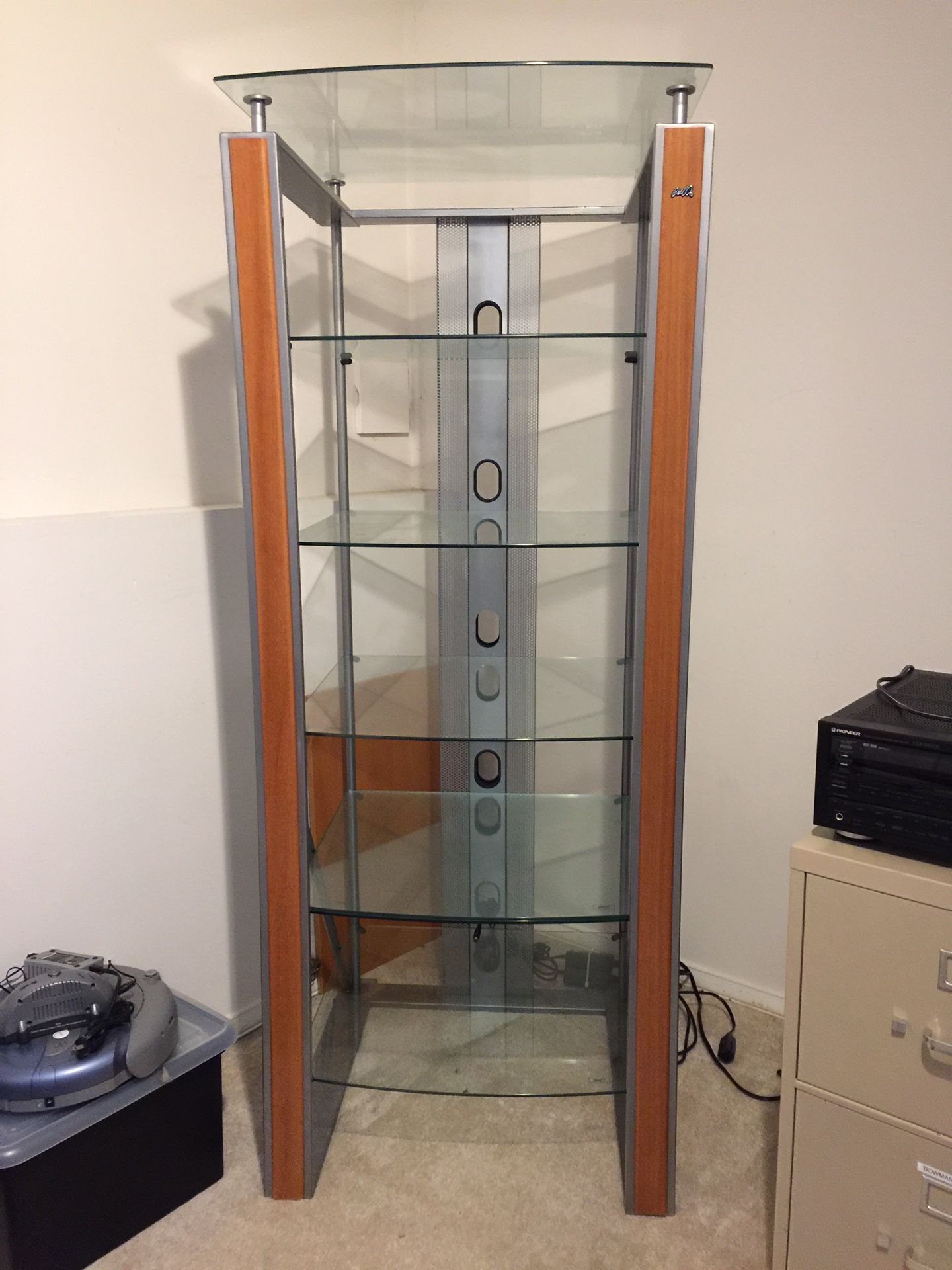 Bell’o 5 shelf unit made in Italy. TV / AV furniture,