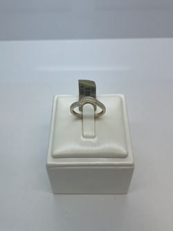 10k Gold Diamond Ring. New.