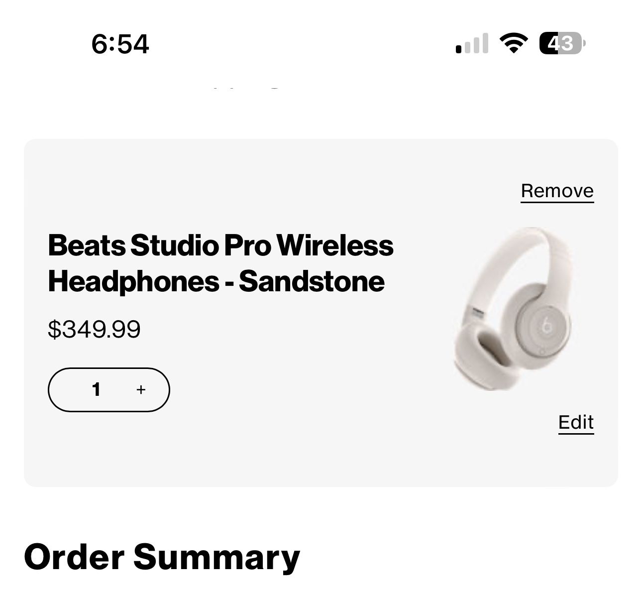   BRand New  Grey Beats Studio Pro
