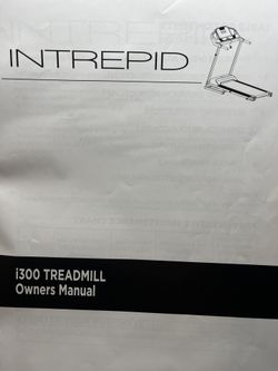 Intrepid i300 Treadmill REDUCED PRICE for Sale in San Antonio TX OfferUp