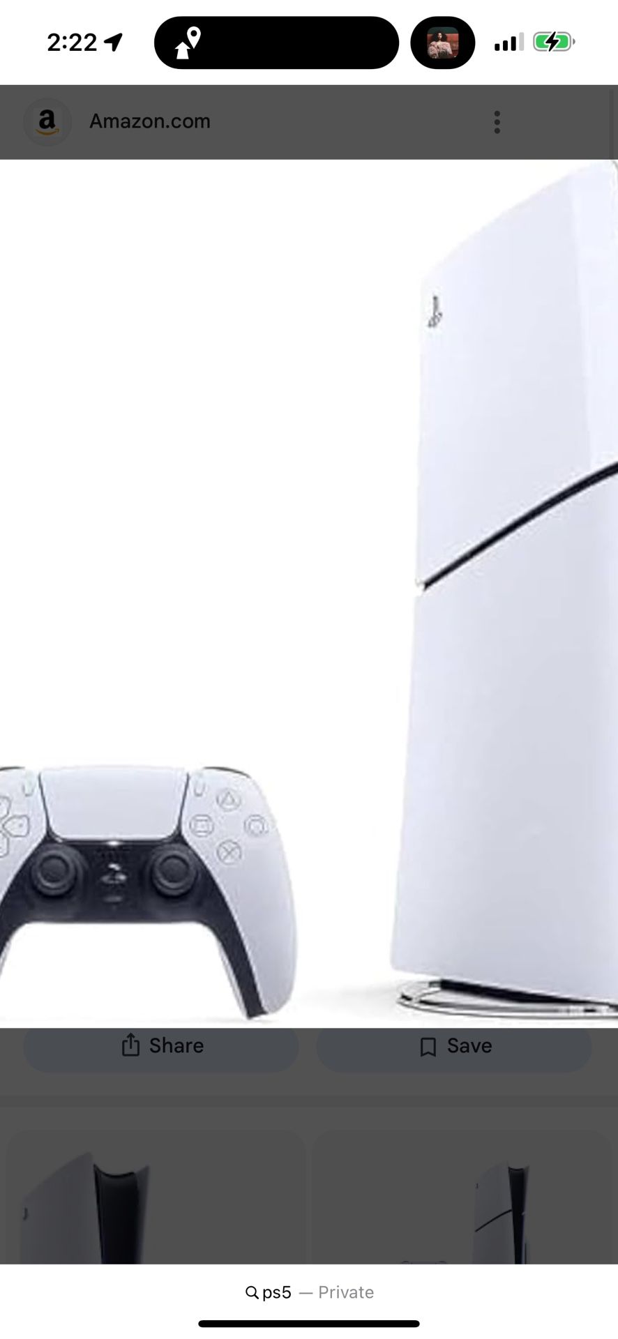 Ps5 And 2 Controllers And Game Chair