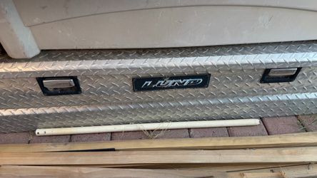 Lund Diamond Plate Aluminum Truck Tool Box