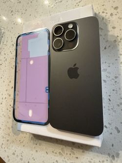 Iphone 15 Pro Back Glass OEM