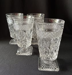 Imperial Cape Cod Crystal Ice Tea Glasses