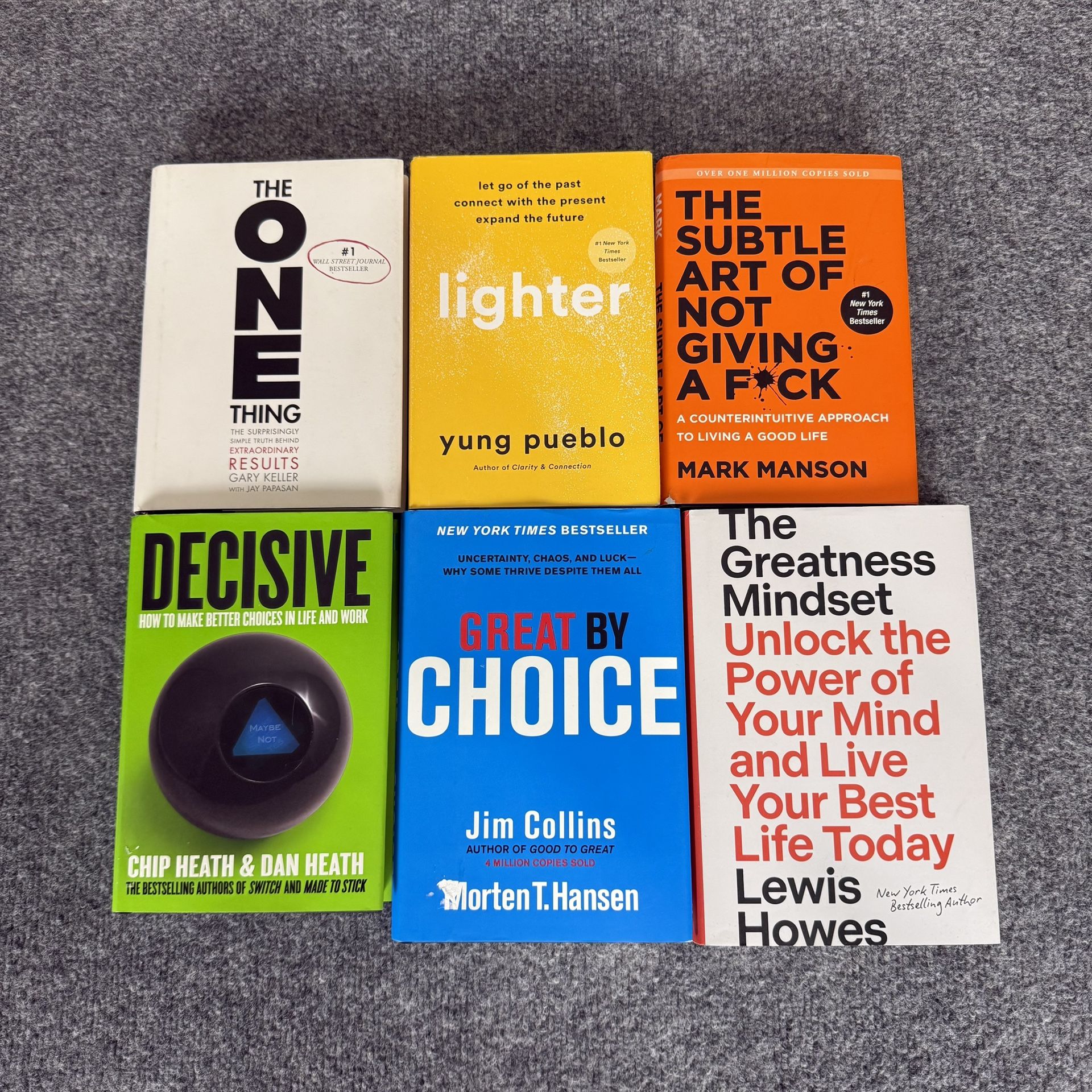 Self Help Book Bundle Personal Growth Motivation Productivity Success Life Skill