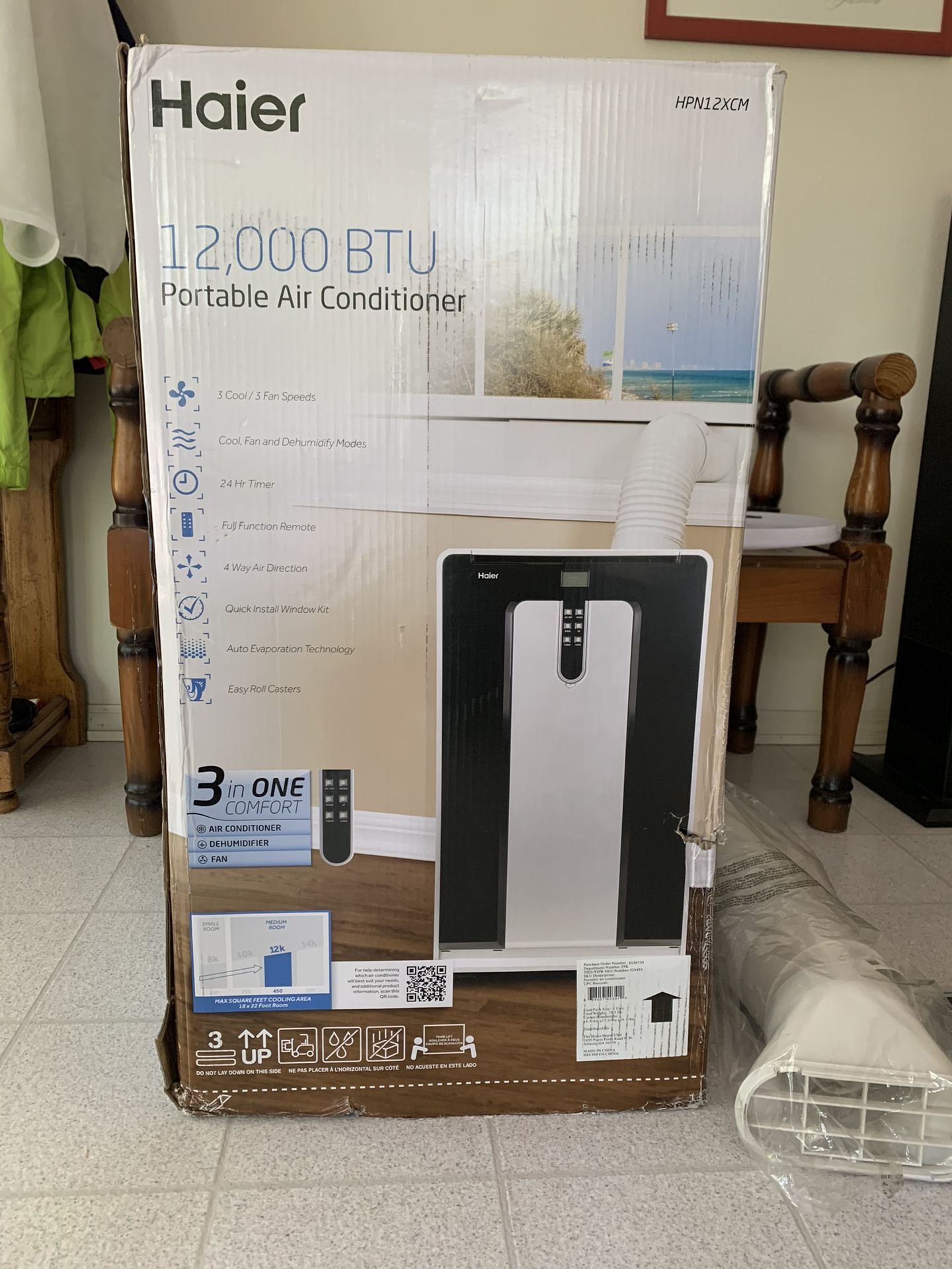 Haier HPN14XCM Hpn14xcm Portable Air Conditioners, 58 OFF