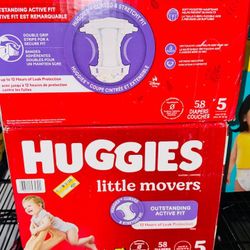 Huggies Little Movers Size 5