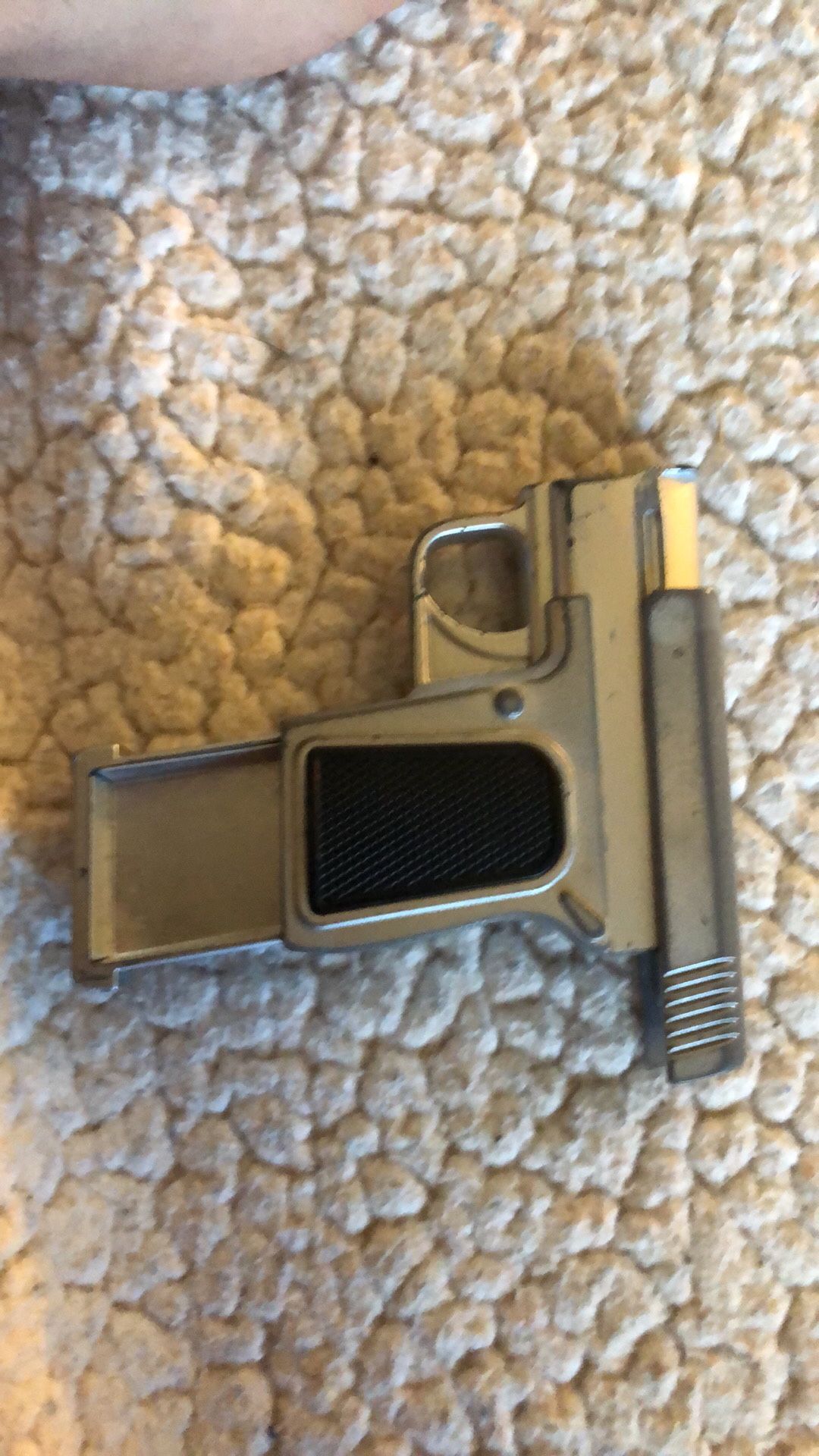Mini Bic Lighter Case Gun Look