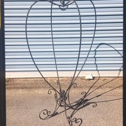 Rod Iron Plant Stand