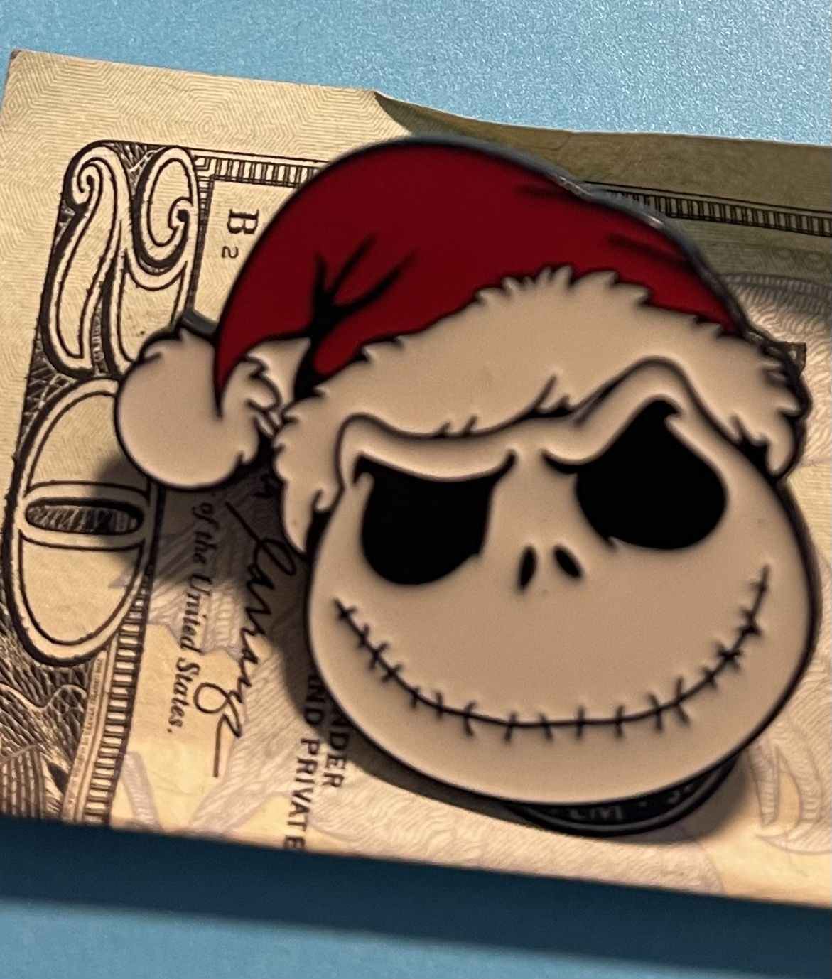 Jack Sellington Nightmare Before Christmas Pin