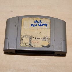 Nintendo 64 Ken Griffey Game N64