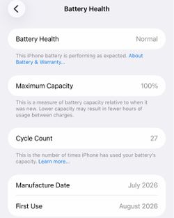 NEW iPhone 17 pro max 256gb SILVER FULLY UNLOCKED