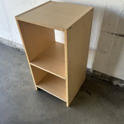 Small Bookshelf Table With Storage Space 