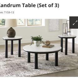 Living Room Tables (Set Of 3)