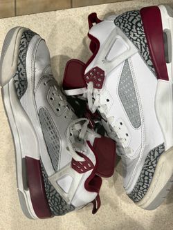 Jordan Spizike White/Varsity Red size 10
