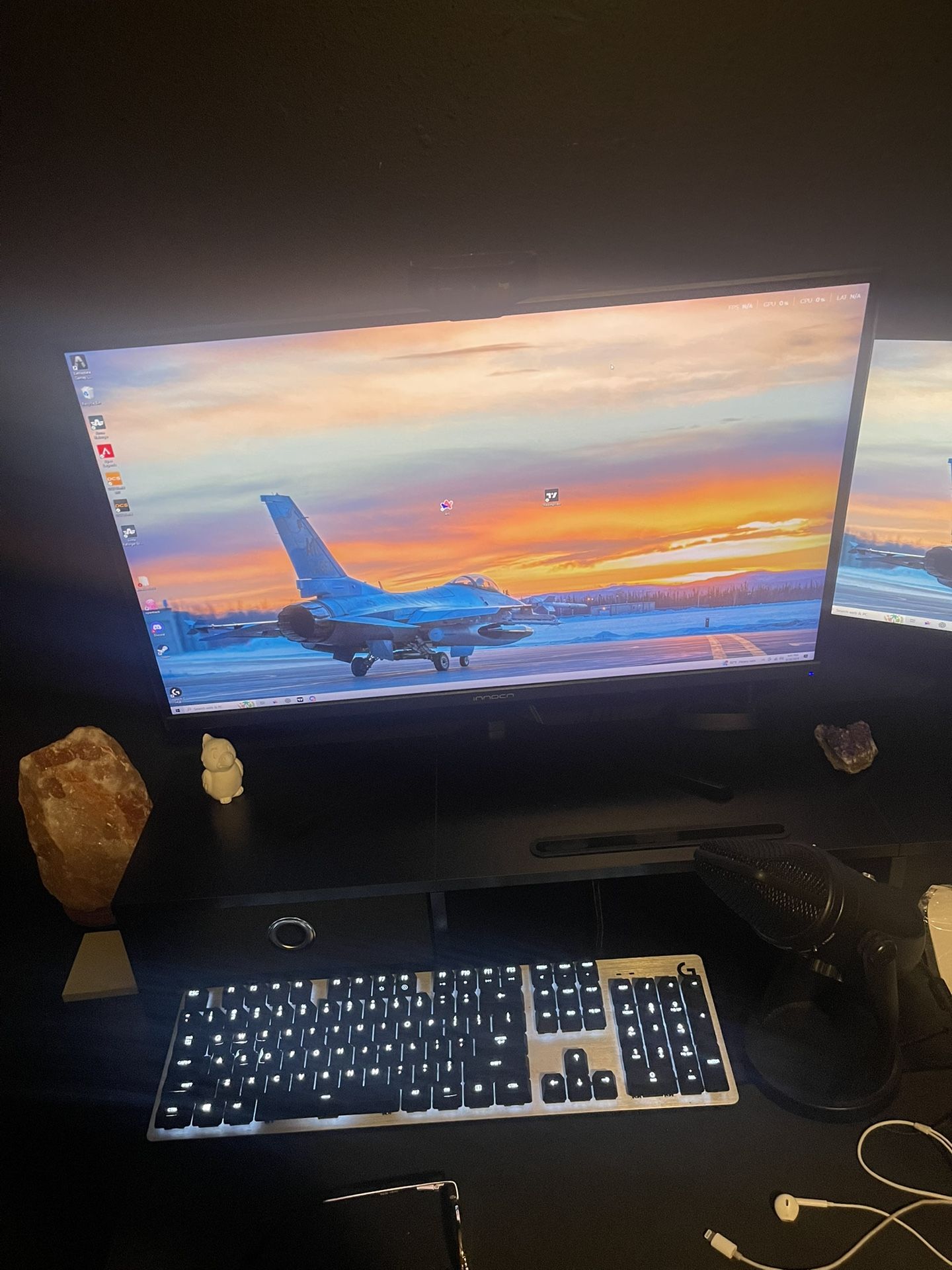 PC Build Ryzen 7 5700x3d,1440p 144hz Monitor, 1660 Super