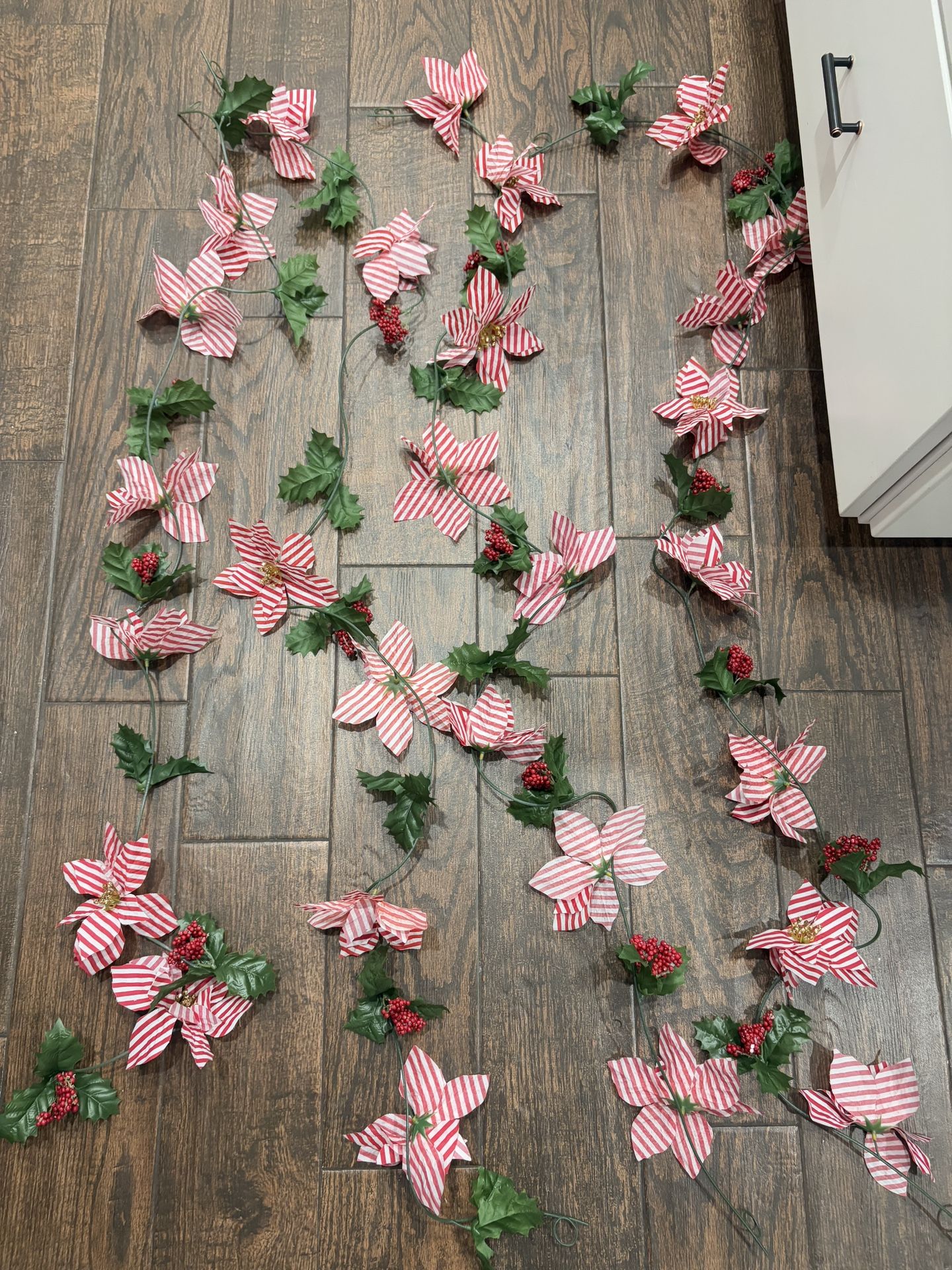 Christmas Candy Cane Garlands