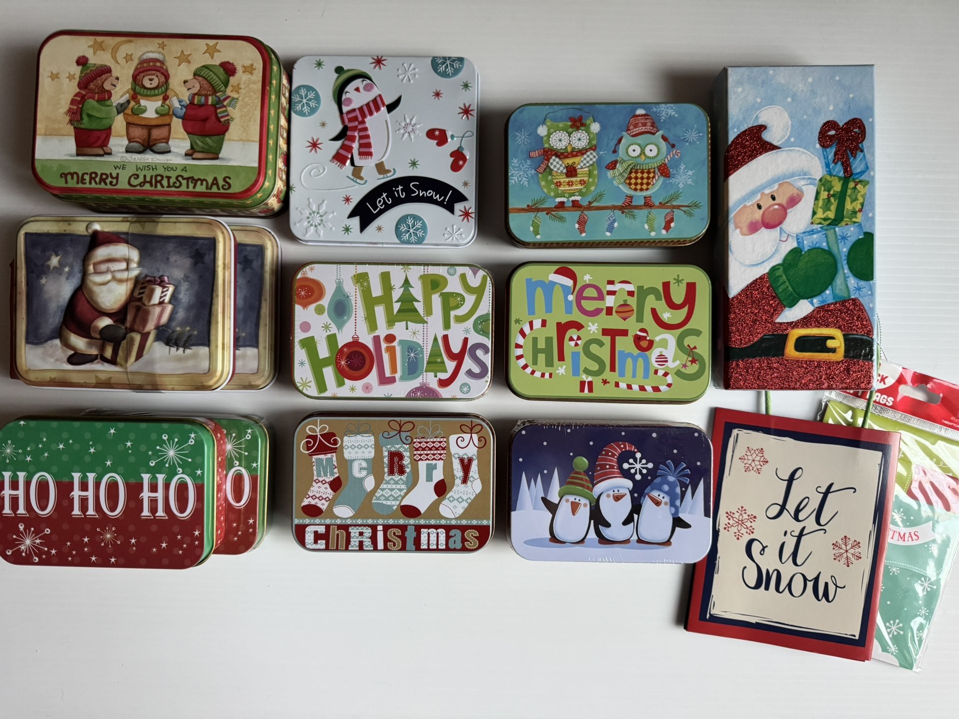 Gift Card Tins Bags Box 17