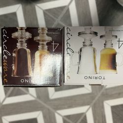Torino Glass Mugs 2 boxes set of 4  total 8 glasses