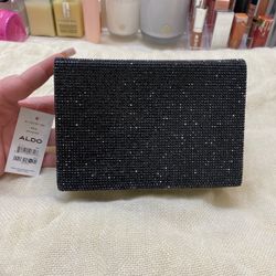 Aldo Black Clutch