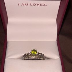 August Birthstone Rings