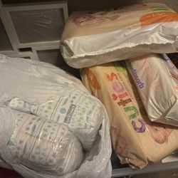 Size One Diapers (LOTs) 