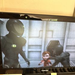 TV with built In DVD Player  Toshiba 