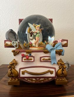 Disney Tinker Bell Snow Globe Music Box