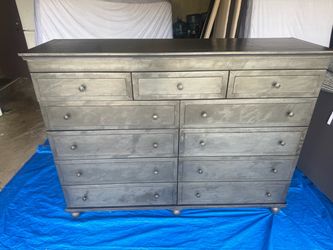Zinc Clad Restoration Hardware 11 drawer dresser