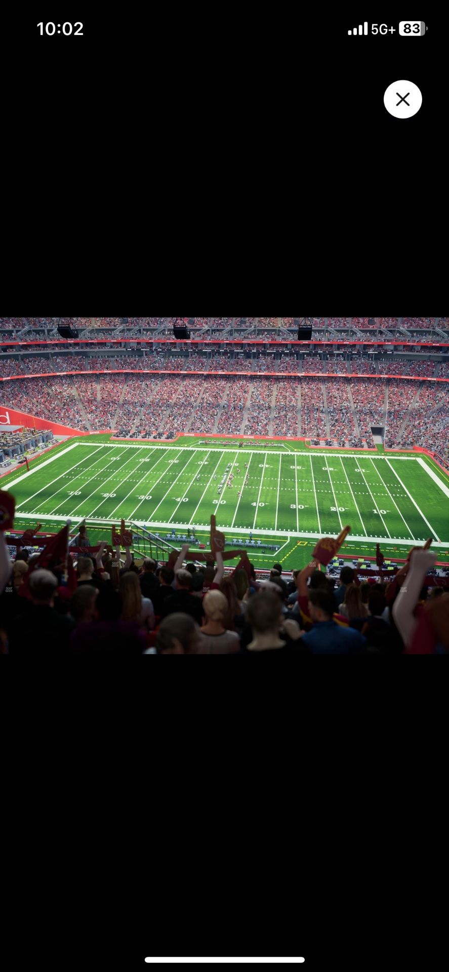 2 Cardinals / Packers Tickets