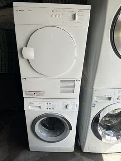 Bosch Washer And Electric Dryer