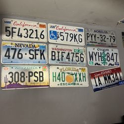 License Plates & Signs