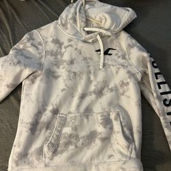 white hollister jacket