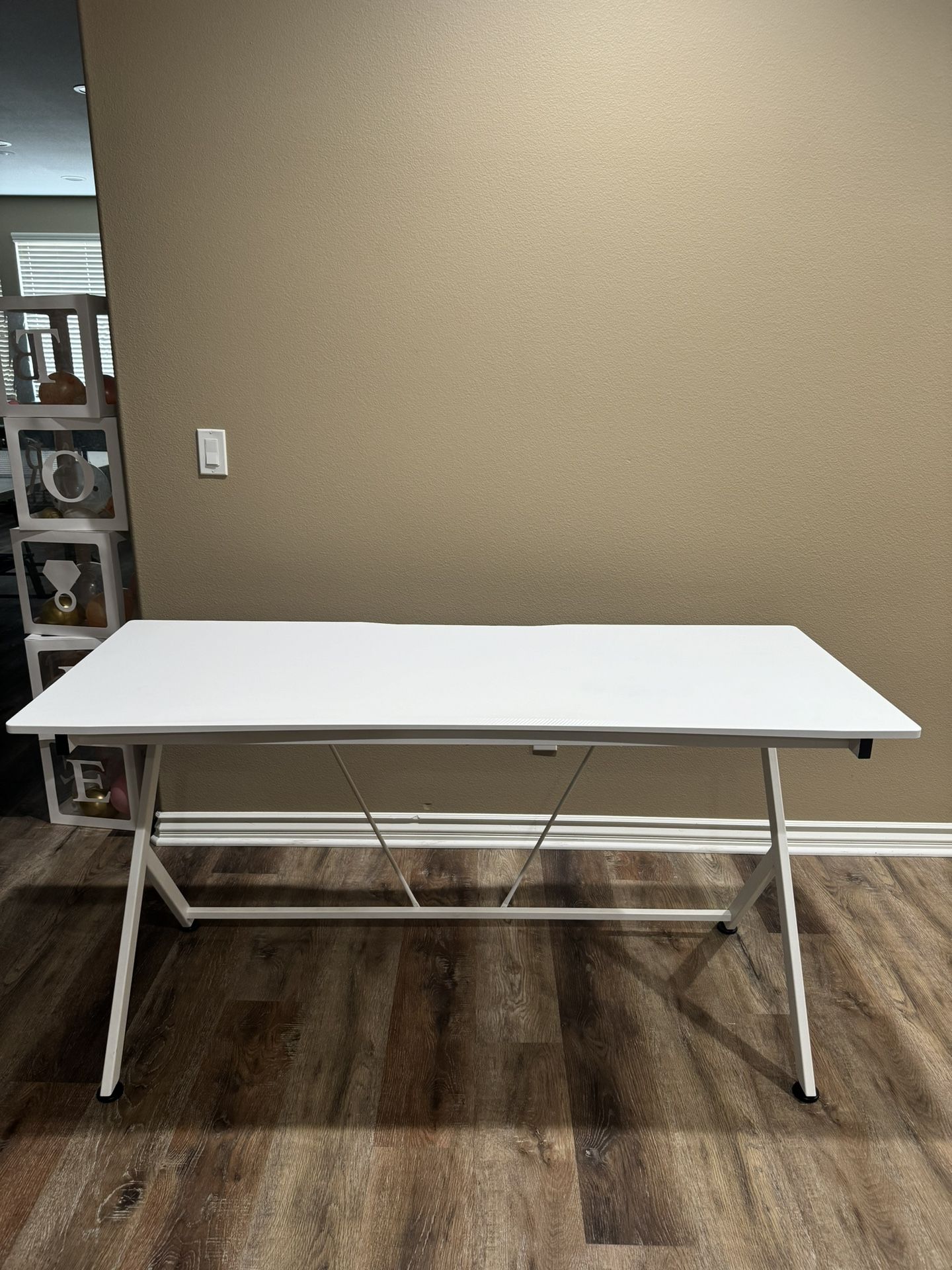 White Gaming Desk