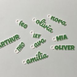 Custom 3D Printed Name Tags, Keychains & Gifts – Personalized!