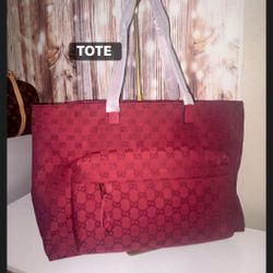 RED TOTE BAG 