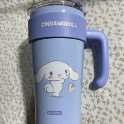 Sanrio Original Cinnamoroll Tumbler With Handle