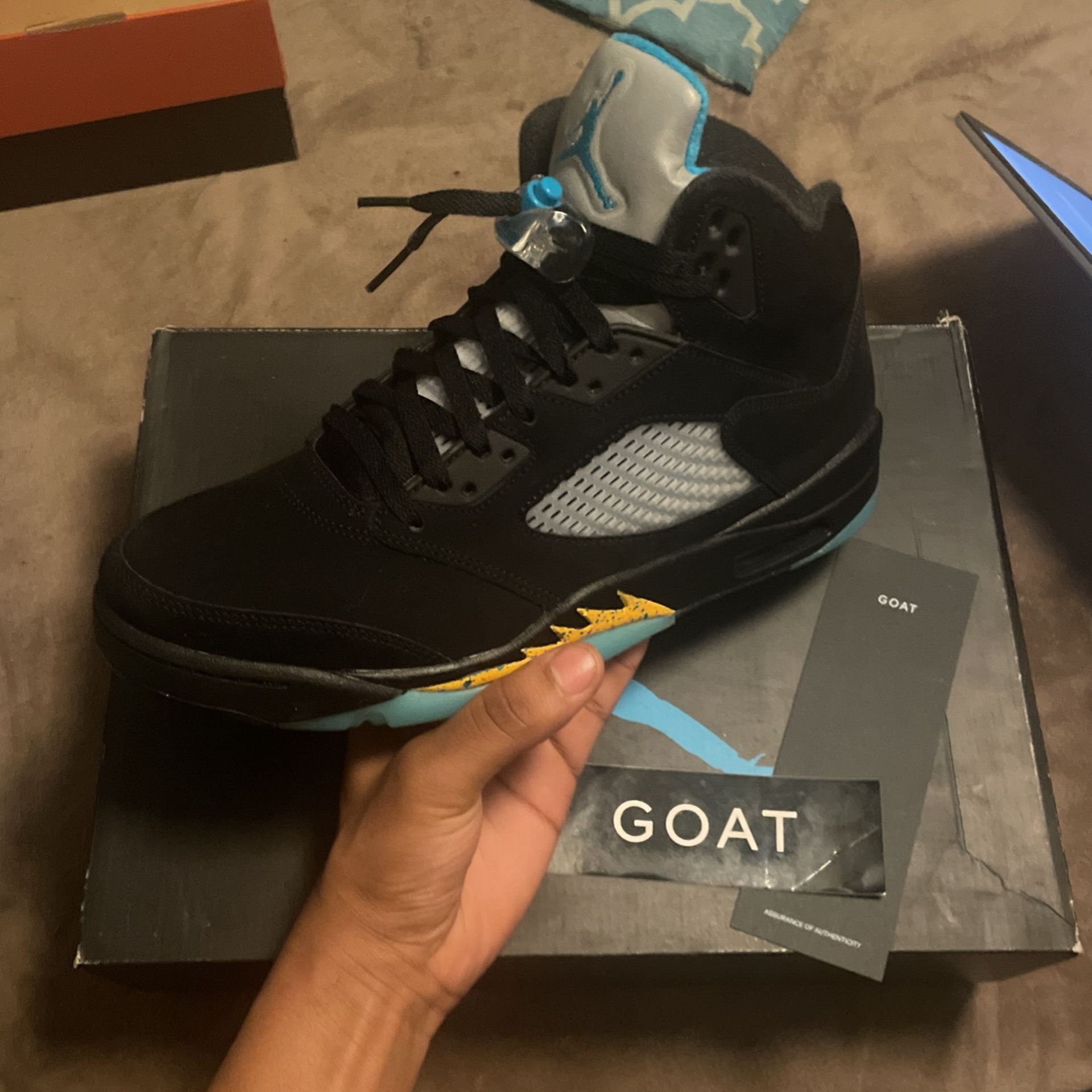 Jordan Aqua 5s