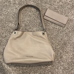 Grey MK purse and Wallet 