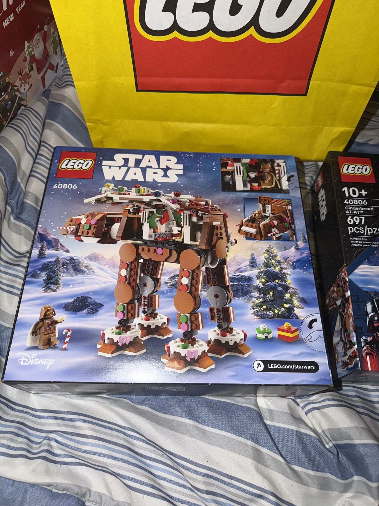 LEGO 40806 Star Wars Gingerbread AT-AT: Christmas Gift (Brand New & Sealed)