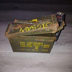 Vintage Ammo Box