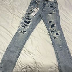 Purple Jeans Size 30