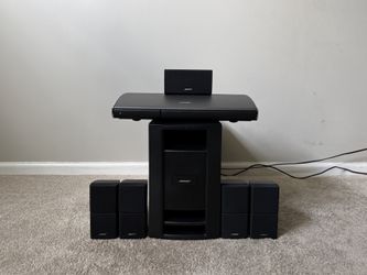Bose LifeStyle V25 Media Center Receiver, Powered Subwoofer, Cube Speakers