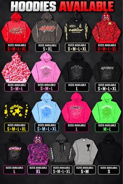 Spider hoodies