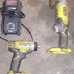Ryobi Grinder & Impact