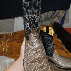 Rattle Snake Western Diamond Back Boots 