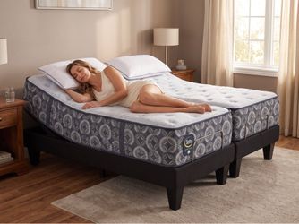 Serta Luxury Split King Adjustable Bed Package