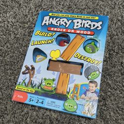 Angry Birds Knock on Wood Game 